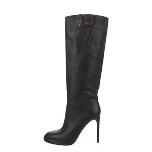 Elegant Black Knee-High Women's Boots